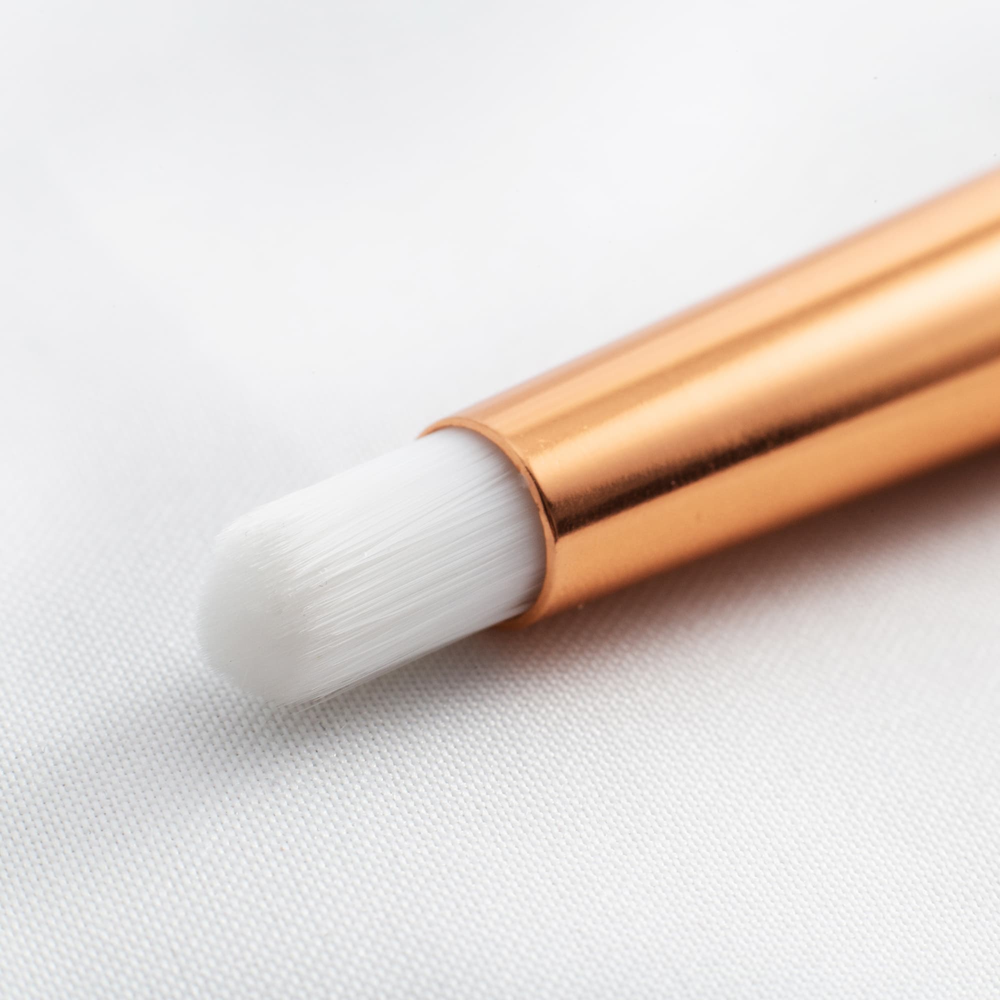 Precision brush / make-up kwast wit
